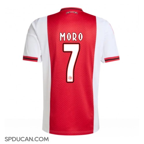 Muški Nogometni Dres Ajax Raul Moro #7 Domaci 2025-26 Kratak Rukav